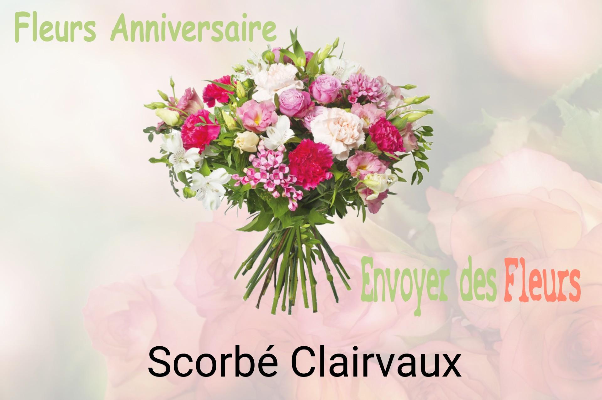 Bouquet de fleurs d’anniversaire livré à Scorbé-Clairvaux
